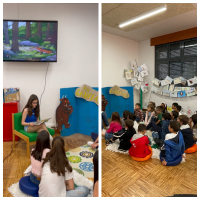 A Hora do Conto em Inglês